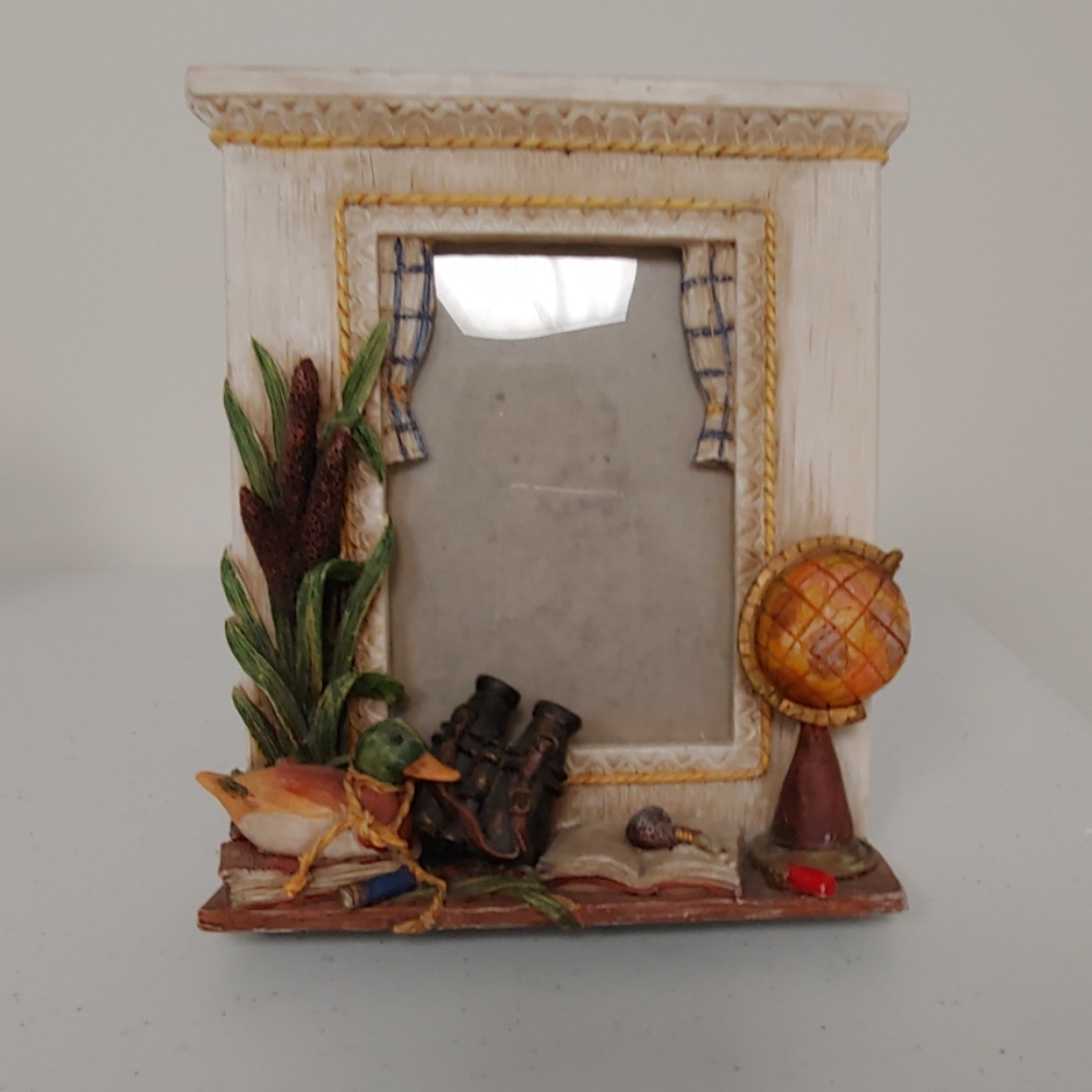 Ceramic picture frame